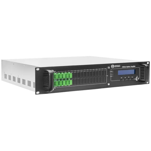 Оптический усилитель VERMAX для сетей КТВ, 2 входа, 8*21dBm выходов